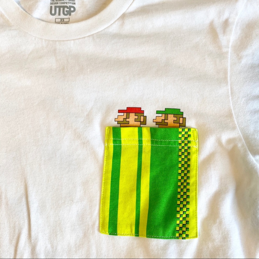 🌺sold🌺UNIQLO Nintendo Collection Mario & Luigi